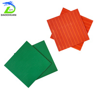 Rouleau de plaque en mousse de caoutchouc résistant aux hautes températures, rouge, antidérapant, isolant, imperméable, pour la découpe de plaques de presse à chaud