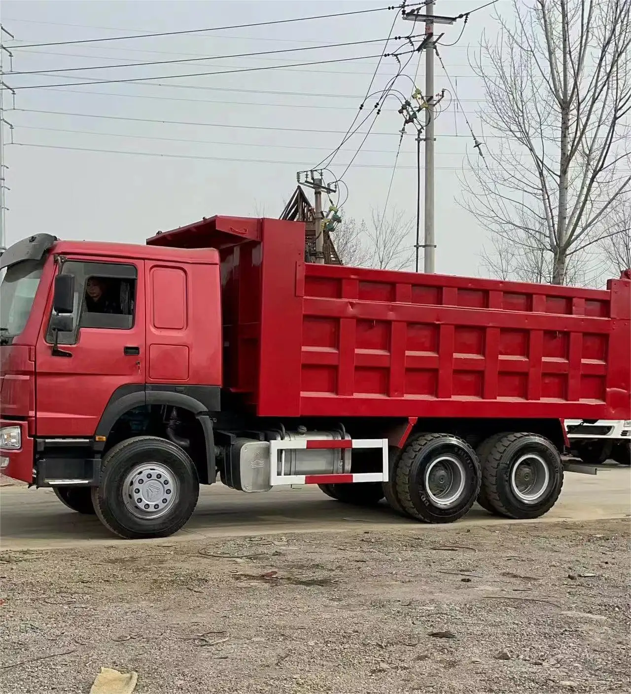 8X4 10ล้อ12ล้อรถดัมพ์การทำเหมืองแร่คุณภาพสูงใช้ Sinotruck Howo Dump Truck 6X4