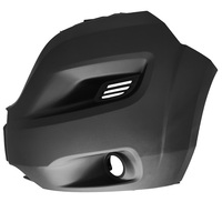 Nouveaux feux antibrouillard POLIPLAST en polypropylène noir, côté gauche avant, avec trous, pour OPEL Movano 2021, CITROEN Jumper 2014, PEUGEOT Boxer 2014