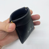 Sac cadeau de bijoux en cuir PU étanche de haute qualité Logo personnalisé imprimé rouge à lèvres réutilisable cosmétique Photo stockage pochette en cuir