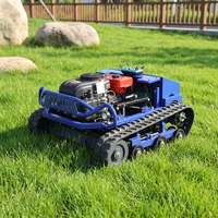 Sofort Lieferbar 800mm 18PS Benzin-Rasenmäher mit Fernbedienung für Professionelle Garten- und Landschaftspflege