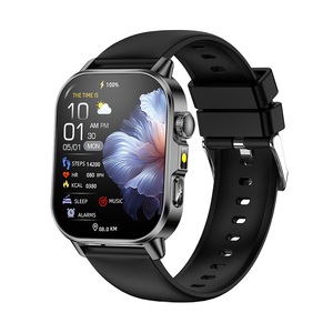 Smartwatch ET571 all'Ingrosso con Monitoraggio ECG <span class=keywords><strong>e</strong></span> SpO2, Schermo HD da 2.0\", Batteria da 450mAh, Chiamate BT, Oltre 100 Modalità Sportive, Impermeabile IP68 - Product Image 1