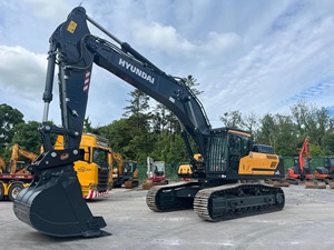 Excavadora de cadenas Hyundai HX480AL usada, original de Corea, 48 toneladas, excavadora hidráulica grande Hyundai HX480AL de segunda mano para trabajos de minería. - Product Image 2