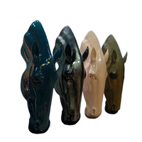 Pots de plantes en fibre de verre durables et écologiques de style classique, décorations animales sculptées à la main, pour l'intérieur/l'extérieur, la maison, le jardin, les hôtels