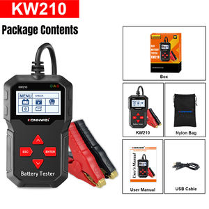 KONNWEI KW210 Digital Analyzer <span class=keywords><strong>Tester</strong></span> Bateria De Carro com BTLINK Impressora 12V Ferramenta para Aplicação Celular De Bateria - Product Image 3