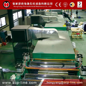 Ligne de production <span class=keywords><strong>FR</strong></span> ACP à haute efficacité, extrudeuse à double vis, moteur pour la fabrication durable de panneaux composites en aluminium pour plafonds - Product Image 5