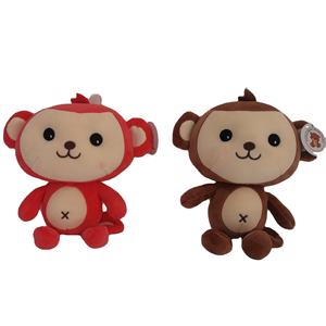 Venta caliente <span class=keywords><strong>de</strong></span> moda personalizada <span class=keywords><strong>mono</strong></span> gordito <span class=keywords><strong>cabeza</strong></span> grande marrón peluche suave juguete único regalo <span class=keywords><strong>de</strong></span> cumpleaños para niños y niñas - Product Image 1