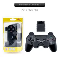 Manette de Jeu Sans Fil 2,4 GHz P2 Joystick 3-en-1/6-en-1 avec Connexion BT P3 Compatible PC Manette Sans Fil pour P2