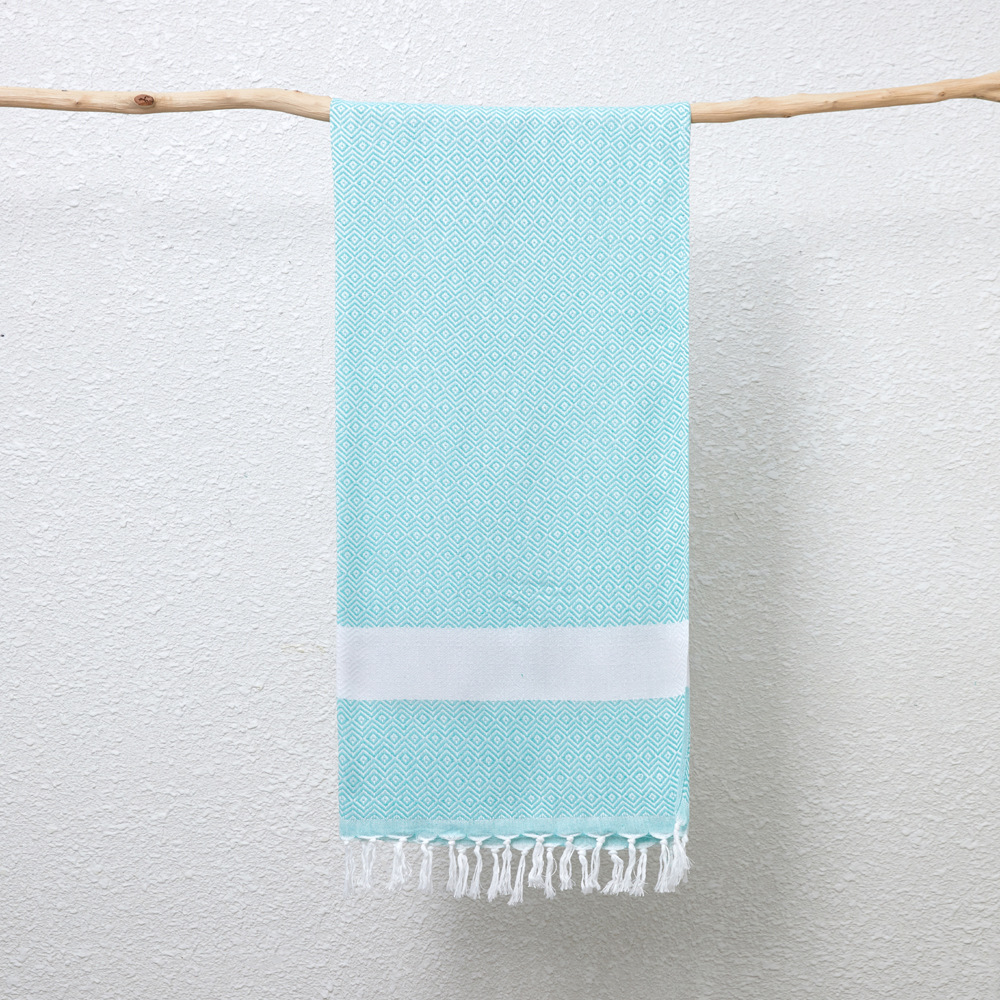 Turkey diamond-aqua blue