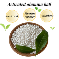 Boules d'alumine activées chinoises natives 92% haute pureté 3-5mm pour sécher et adsorber les gaz et les liquides