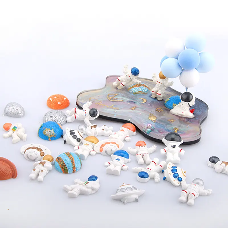 미니어처 행성 미니 플레이 장난감 지구 달 화성 수지 금형 액세서리 에폭시 수지 수공예 장식