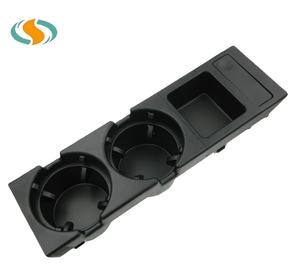 51168217953 51168217955 51168248504 para <span class=keywords><strong>BMW</strong></span> E46 <span class=keywords><strong>318</strong></span> 320 325 330 1998-2006 1 Año de Garantía Portavasos Trasero de Plástico para Consola Central Negro - Product Image 4