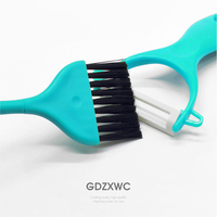 Brosse de nettoyage pour clavier d'ordinateur, 7 couleurs, 208 mm de long, brosse en plastique multifonctionnelle pour cuisine et maison, largeur 47 mm