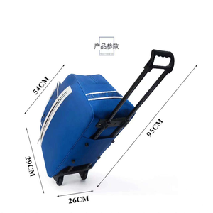 Logo personalizzabile grande capacità di alta qualità week-end borsa da viaggio impermeabile <span class=keywords><strong>ruote</strong></span> <span class=keywords><strong>valigia</strong></span> per il viaggio - Product Image 3