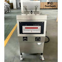 Friteuse industrielle commerciale pour poulet, 25L, pour restaurants de restauration rapide, prix pour KFC