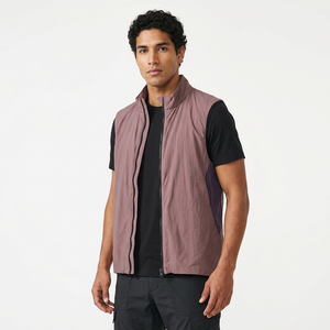 Gilet sans manches léger personnalisé pour homme Sprint Sports, violet, polyester, vêtements de sport pour adultes, vêtements de sport d'extérieur - Product Image 1