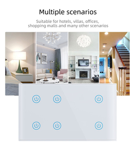 Interruptor de Luz Inteligente LangYeao Tuya de 6 Canales, WiFi Zigbee, Monitoreo de Energía de 600W, Bloqueo Infantil, Compatible con Alexa y Google Home - Product Image 5