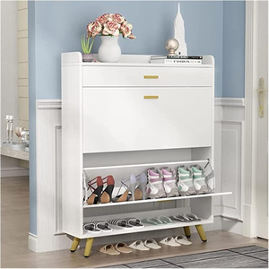 Flip-top <b>shoe</b> <b>rack</b> for home use, suitable for both indoor and outdoor use. Features include: attractive design, easy <b>storage</b>, - Product Image 2