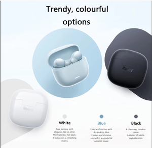 หูฟังไร้สาย Redmi <span class=keywords><strong>Buds</strong></span> 6 <span class=keywords><strong>Lite</strong></span> รุ่น Global ปี 2025 ระบบตัดเสียงรบกวน AI 40dB แบตเตอรี่ใช้งานได้นาน 38 ชั่วโมง - Product Image 4