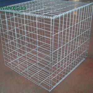 Mur de gabion galvanisé plongé à chaud rempli de <span class=keywords><strong>pierre</strong></span> de soutènement d'installation facile de fabricant - Product Image 2