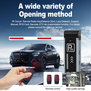 Commercio all'ingrosso automatico braccio braccio di alluminio barriera per cancello di traffico barriere per auto sistema di parcheggio - Product Image 4