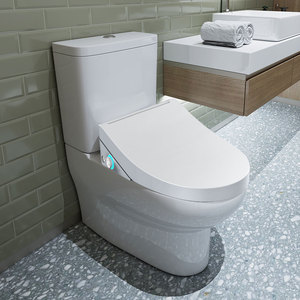 Siège de toilette intelligent TB-381DF avec lumière nocturne, bidet électronique, pulvérisation d'eau chaude et froide, et fonction de séchage - Product Image 6