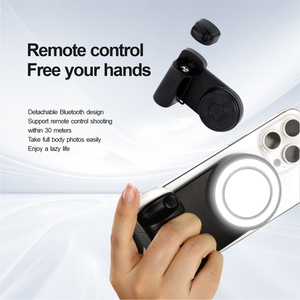 Supporto per treppiede per telefono con supporto remoto per treppiede adattatore per telefono cellulare con otturatore senza fili rimovibile per <span class=keywords><strong>foto</strong></span> Video <span class=keywords><strong>Iphone</strong></span> - Product Image 4