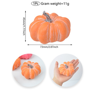 New Arrival Halloween Thanksgiving Foam Faux Pumpkins Decorative Home - Product Image 2