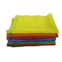 Sac en filet Raschel PE personnalisé 50*80cm, sac de 25kg pour pommes de terre, oignons, fruits et légumes