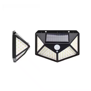 ไฟถนนโซลาร์เซลล์ LED ขนาดเล็ก 2W สำหรับภายนอกอาคาร หลายโหมด เปิด-ปิดอัตโนมัติด้วยเซ็นเซอร์ PIR ทำงานตั้งแต่พลบค่ำถึงรุ่งเช้า แบตเตอรี่ใช้งานได้นาน วัสดุ ABS สีดำ สำหรับสวนและถนน WL 2 ดวง - Product Image 4
