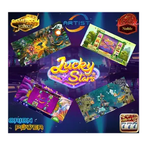 Nuevo Lucky Stars Noble King Of Pop Gameroom Online Fish Gaming Software Versión 3D a la venta