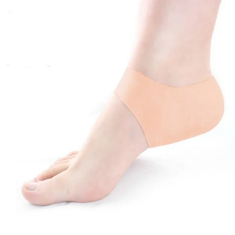 Chaussettes lavables en Silicone souple pour pieds, protège les talons, protège l'humidité, de haute qualité, 1 paire