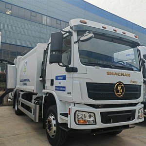 Camion compacteur de déchets Shacman 15m3, fourni par l'usine chinoise, pour la collecte des déchets - Product Image 4