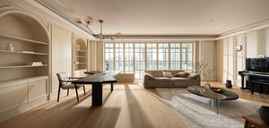 Plan d'étage de conception d'intérieur de style français Sanhai, rendu 3D Max, planification de l'espace, appartement, maison élégante, dernier concept de maison - Product Image 4