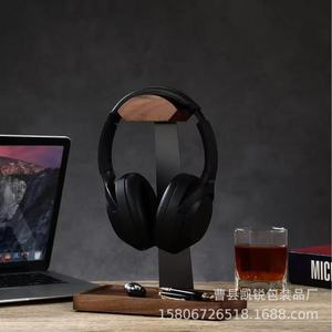 Wooden Headphone <b>Stand</b> Over Ear Desktop Organizer For Computer <b>Headset</b> E Sports Use - Product Image 2