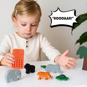 Cartes flash bilingues <span class=keywords><strong>espagnol</strong></span>-anglais pour tout-petits avec 510 mots courants, en forme de dinosaure, jouets vocaux de poche pour <span class=keywords><strong>l</strong></span>'autisme - Product Image 6