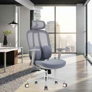 Silla ergonómica de oficina de malla giratoria ejecutiva moderna con soporte lumbar de ajuste automático y garantía de 3 años - Product Image 2
