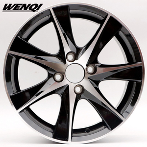 Rines de Aleación de 16-18 Pulgadas, 4x100 PCD, Acabado Negro Mecanizado, Compatibles con Honda Fit, Toyota Yaris y Autos Pequeños - Product Image 6