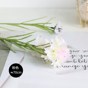 Single <strong>Stem</strong> 3-Head German National Flower for Home Decor Nordic Style Artificial Yarrow Flower - Product Image 6