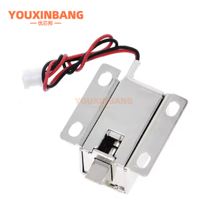 Cerradura Electromagnética LY-03, Cerradura Eléctrica Pequeña, Cerradura Electrónica, Válvula Solenoide, DC 12V, Tipo Pestillo - Product Image 6