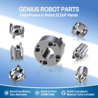 Composants de joint de doigt de robot industriel OEM, série J Y, conception monobloc durable, plaque de joint de robot usinée à haute résistance cyclique