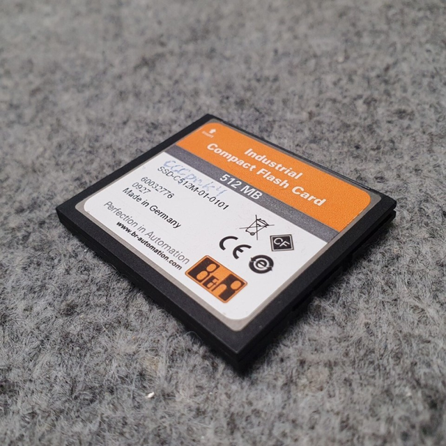 Sell Well in Stock ;R Industrial Compact Flash Card 512MB SSDC512M010101 5CFCRD.051204 for Plc by DHL/UPS