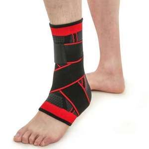 Attelle de cheville orthopédique pneumatique personnalisée Guardian, flexible, à lacets, en nylon, respirante, protection de base, unisexe - Product Image 1
