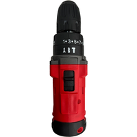 Ensemble de perceuse à percussion sans fil au lithium-ion avec brosse Tournevis électrique et marteau perforateur pour le bricolage avec options OEM personnalisables