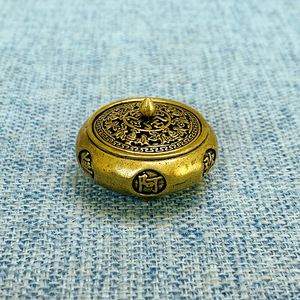 Bronze Incense Burner Brass Desktop <b>Ornament</b> For Home Office Religious Use - Product Image 3