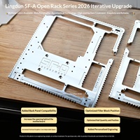 All-aluminum CNC Open-frame ATX Vertical Graphics Card Desktop Installation Suitable for Future Mach SF-A Open Chassis