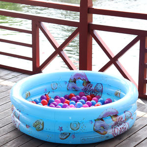 En stock, piscine gonflable ronde de 90 cm avec boîte de couleur, piscine portable pour enfants, piscine pour enfants, jeu d'eau intérieur et extérieur - Product Image 6