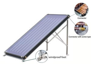 Collecteur solaire thermique à plaque plate haute efficacité Yangzi, conforme aux normes Keymark, best-seller pour usage extérieur et hôtelier - Product Image 2