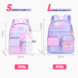 Bestwill 2024 personnalisé étudiant dessin animé sac à dos filles Logo cartables enfants <span class=keywords><strong>cartable</strong></span> fait Oxford matériel pour les enfants à l'école - Product Image 6