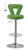 Drehbarer Barhocker mit Fuß stütze Küchen theke Barhocker PU-Leder Hydraulic Lift Verstellbarer Barhocker CL - 5023